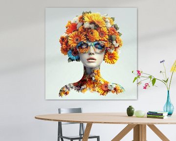 Floral Silence - Petals in Bloom by by Renzo