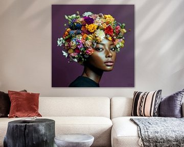 Floral Silence – Regal Bloom van byRenzo