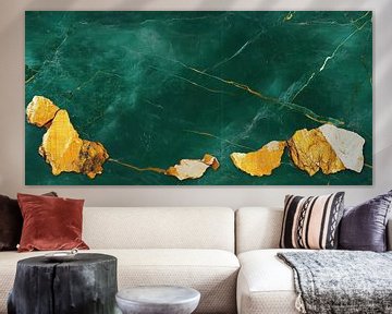 Golden stone by Franka Poulain