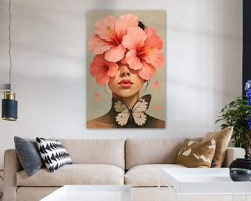 Droomvrouw - Hibiscus Silence van Marijke Trienekens