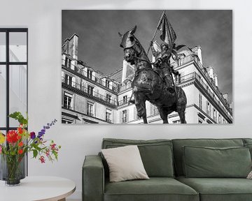 Jeanne d'Arc in Parijs, Frankrijk. van Jan Van Bizar