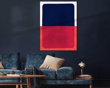 Twee overlappende kleuren 2 van Vitor Costa