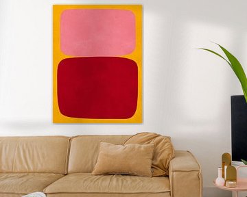 Expressieve abstracte vormen 2 van Vitor Costa