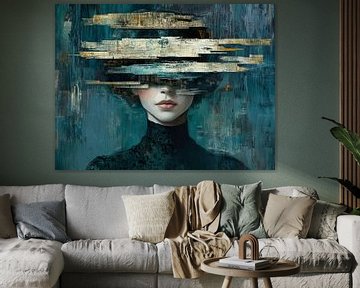 Vrouw Hoed | Vrouw met Hoed van Kunst Kriebels
