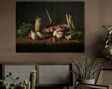 Turkey fricassee by Miriam Meijer, en pleine campagne.....
