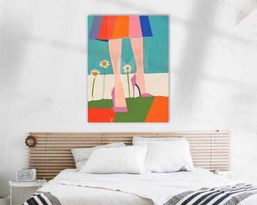 Daisies & Heels van Franka Poulain