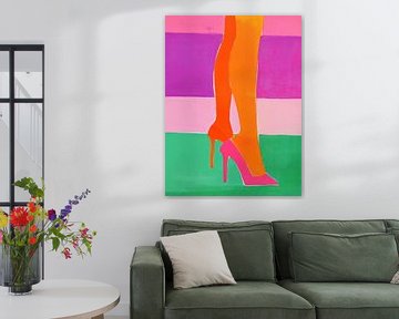 Power in heels van Franka Poulain