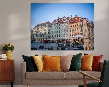 Dresden - Bij de Frauenkirche van t.ART