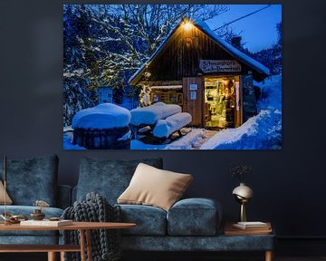 Winter in het Zwarte Woud van Hermann Schmider