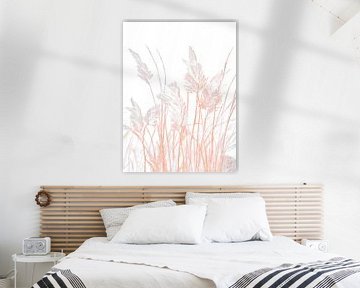 Rustig schilderij: Grassen in de berm van Studio Pieternel