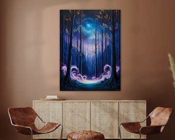 Whispers of the Midnight Grove by Artistic