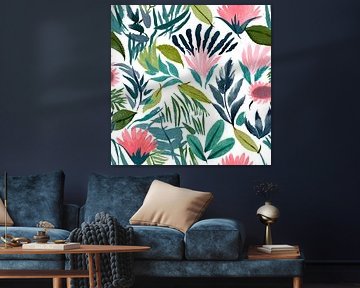 Happy Leaves - Natuur Schilderij