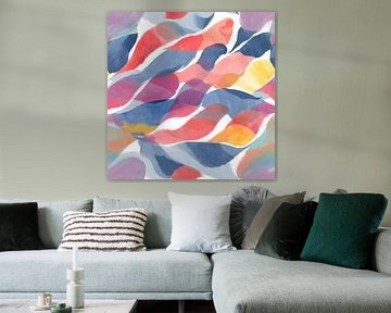Kleurrijk Abstract schilderij