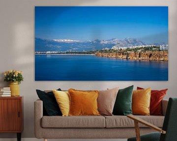 Panorama van Antalya & Konyaalti strand