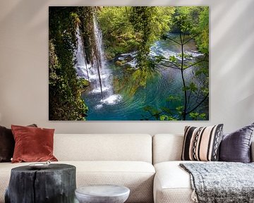 Am Düden Wasserfall in Antalya