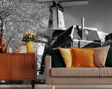 Molen Rijn en Zon in Utrecht, Adelaarstraat und Merelstraat