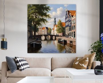 Utrecht Schilderij - Centrum 1.2 van ComfortQ