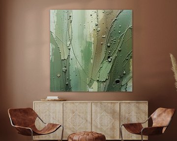 Creative Sage groen schilderij van ComfortQ