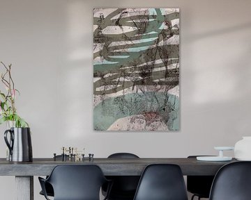 Japandi wabi-sabi in neutral colors. by Dina Dankers