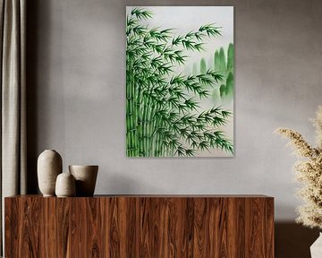 Bamboo Forest Painting