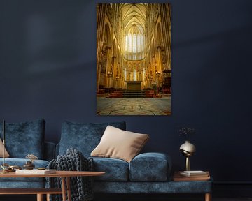 The Majestic Altar of Cologne Cathedral, Germany by Alexander Aboud