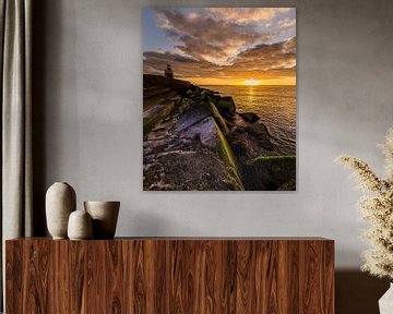 Sunset on the North Pier in March 2025 4 by peterheinspictures