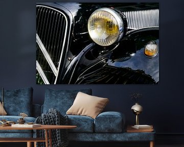 Citroën Traction Avant klassieke limousine auto detail