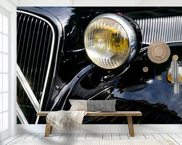 Citroën Traction Avant klassieke limousine auto detail
