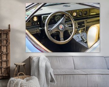 Maserati Merak SS klassieke Italiaanse sportwagen dashboard
