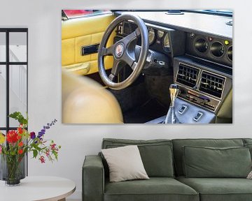 Maserati Merak SS klassieke Italiaanse sportwagen dashboard