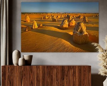 Zonsopkomst in de Pinnacles Desert van Chris Stenger