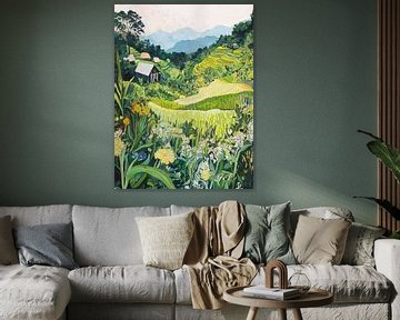 Tropisch Teras van Artclaud