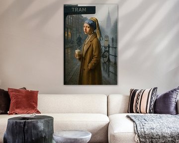 Das Mädchen mit dem Perlenohrring - ein modernes Porträt
