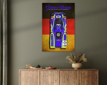 German Racing, 917 Hippie Car No.35 by Theodor Decker