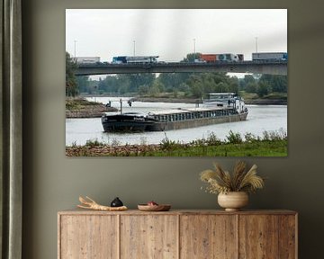 Ijssel vrachtschip van Richard Wareham