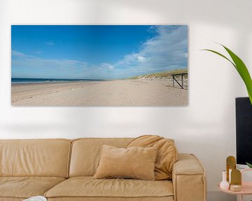 Schoorl Dunes Beach panorama by Richard Wareham