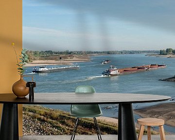 Waal bei Nijmegen von Richard Wareham