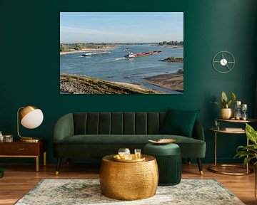 Waal bei Nijmegen von Richard Wareham