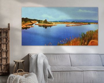Dort, wo die Argence ins Meer mündet