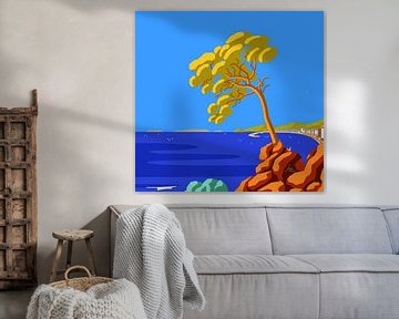 Voor Le Lavandou van Johannes Rohen