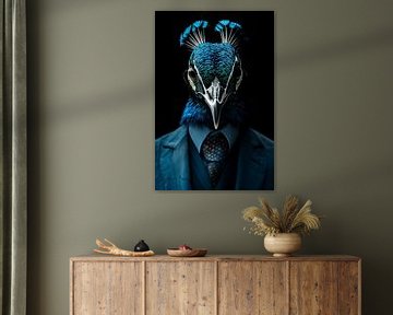 Wild Suits - Paon Bleu by Philippe HUGONNARD