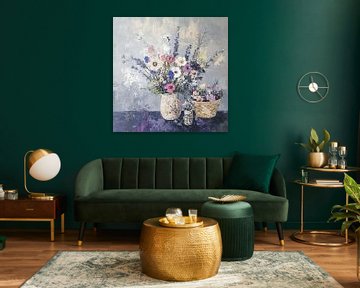Bloemen Modern 16.523 van ARTEO Schilderijen
