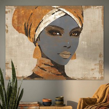 Rustikale blaue Eleganz