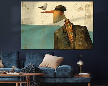 Beak Whispers van ARTEO Schilderijen