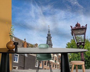 Amsterdam centrum grachtengordel in de zomer