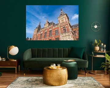 Amsterdam centrum grachtengordel in de zomer