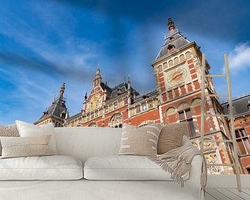 Amsterdam centrum grachtengordel in de zomer
