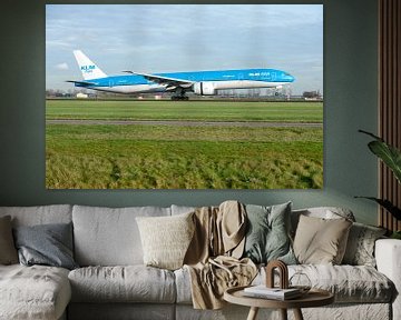 Boeing 777 Polderbaan van Richard Wareham