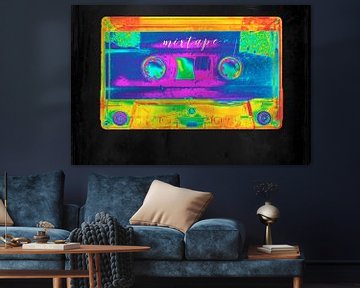 Rainbow - Retro muziekcassette van Dirk Wüstenhagen