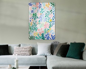 Flowers "Dream garden of lost colours" by Niklas Maximilian
